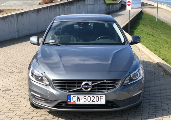 Volvo S60 cena 64900 przebieg: 179000, rok produkcji 2017 z Włocławek małe 704